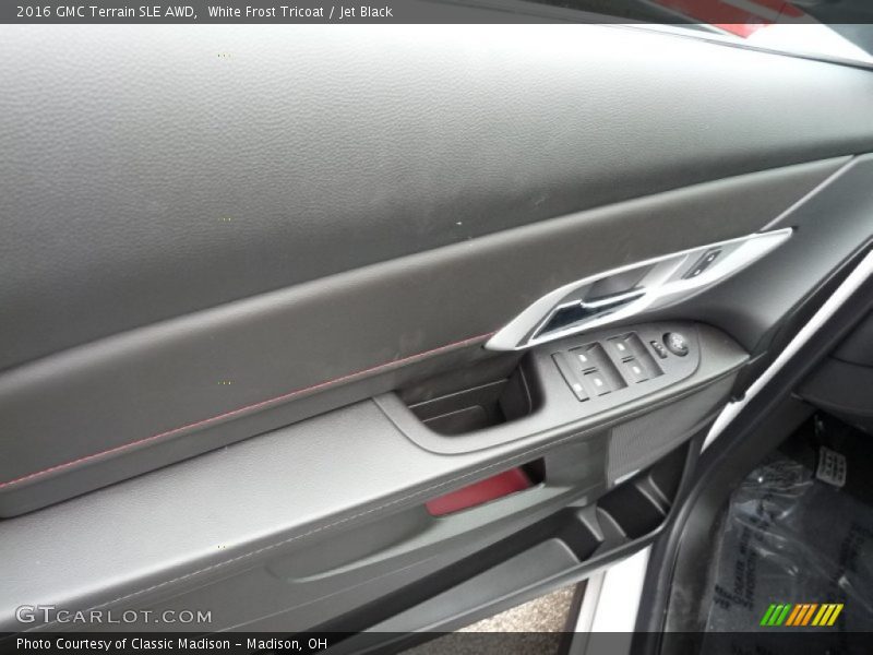 White Frost Tricoat / Jet Black 2016 GMC Terrain SLE AWD