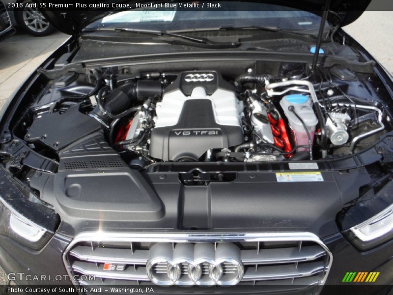  2016 S5 Premium Plus quattro Coupe Engine - 3.0 Liter TFSI Supercharged DOHC 24-Valve VVT V6