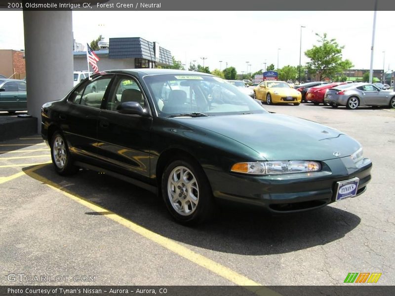 Forest Green / Neutral 2001 Oldsmobile Intrigue GX