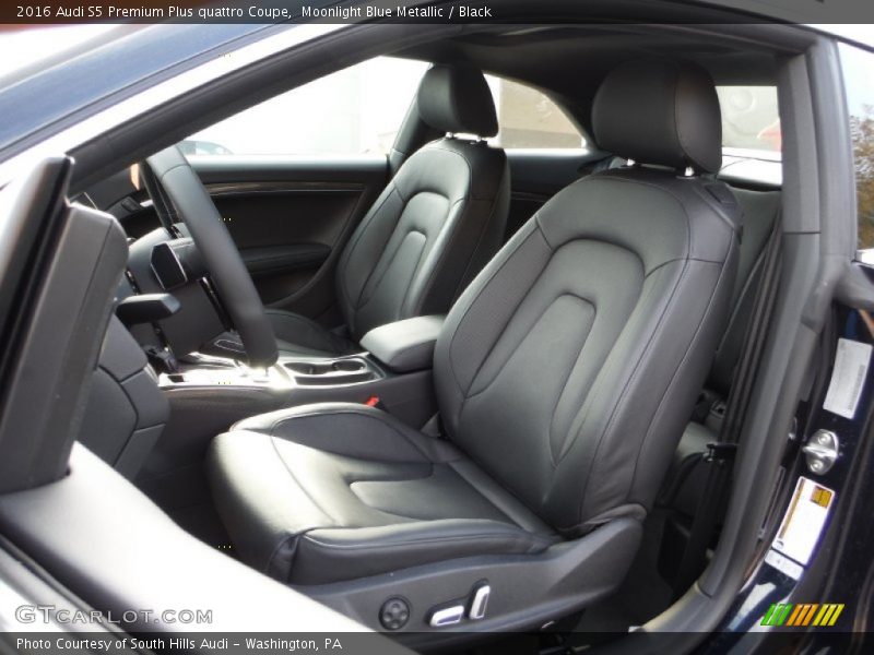 Front Seat of 2016 S5 Premium Plus quattro Coupe