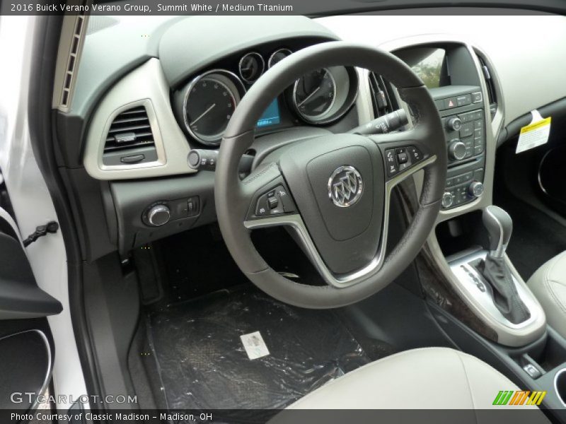 Summit White / Medium Titanium 2016 Buick Verano Verano Group