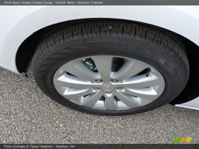 Summit White / Medium Titanium 2016 Buick Verano Verano Group