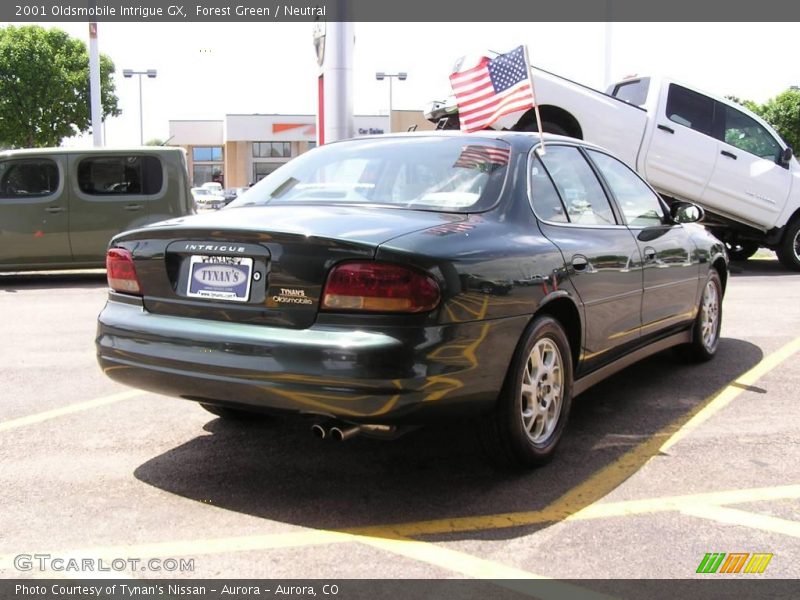 Forest Green / Neutral 2001 Oldsmobile Intrigue GX