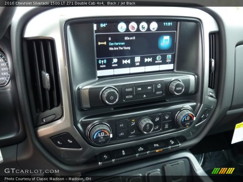 Black / Jet Black 2016 Chevrolet Silverado 1500 LT Z71 Double Cab 4x4