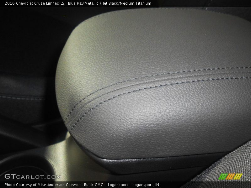 Blue Ray Metallic / Jet Black/Medium Titanium 2016 Chevrolet Cruze Limited LS