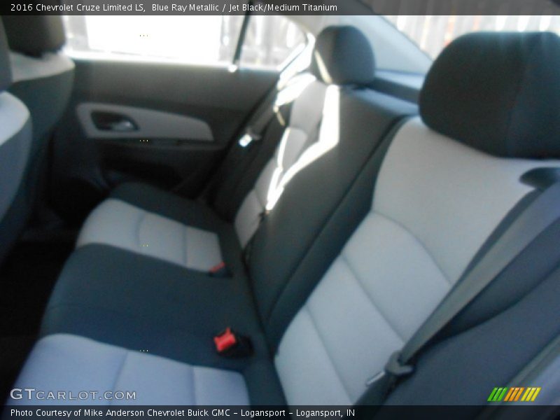 Blue Ray Metallic / Jet Black/Medium Titanium 2016 Chevrolet Cruze Limited LS