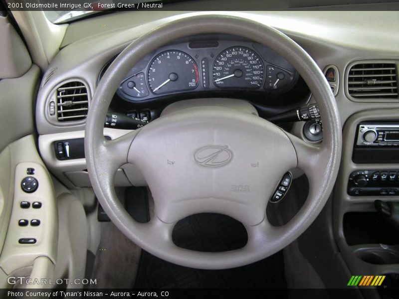 Forest Green / Neutral 2001 Oldsmobile Intrigue GX
