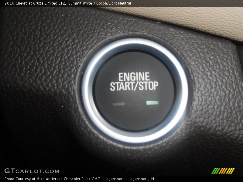 Summit White / Cocoa/Light Neutral 2016 Chevrolet Cruze Limited LTZ