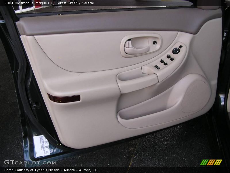 Forest Green / Neutral 2001 Oldsmobile Intrigue GX