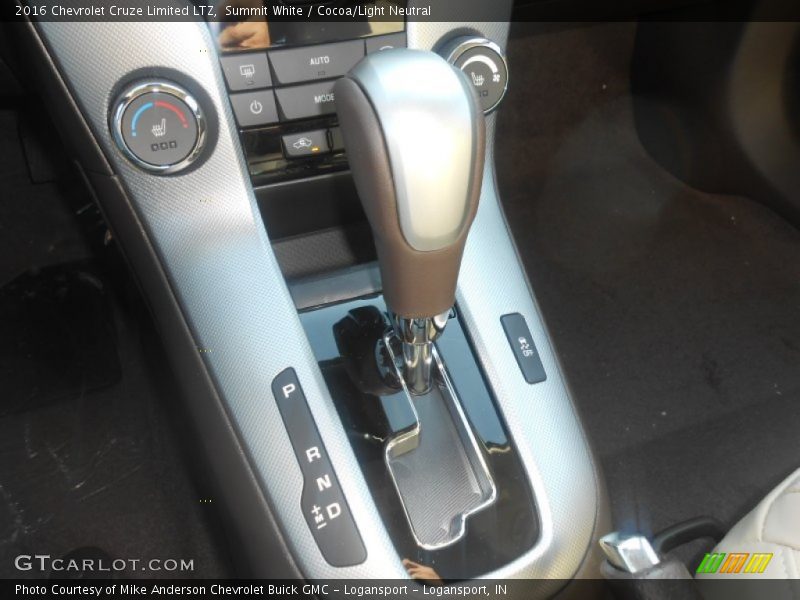 Summit White / Cocoa/Light Neutral 2016 Chevrolet Cruze Limited LTZ