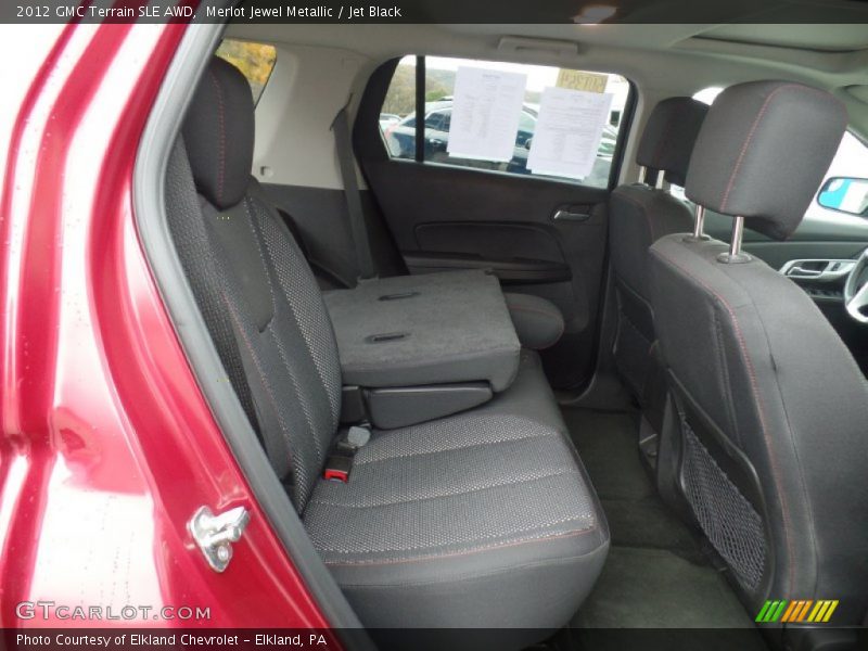 Merlot Jewel Metallic / Jet Black 2012 GMC Terrain SLE AWD