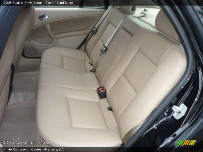 Black / Sand Beige 2005 Saab 9-5 Arc Sedan
