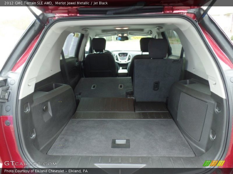 Merlot Jewel Metallic / Jet Black 2012 GMC Terrain SLE AWD
