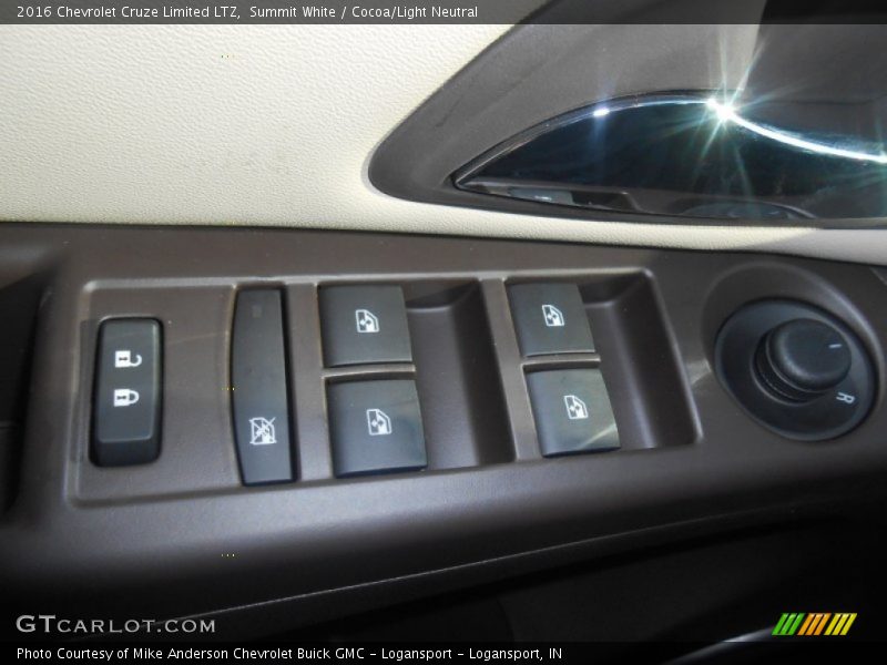 Summit White / Cocoa/Light Neutral 2016 Chevrolet Cruze Limited LTZ