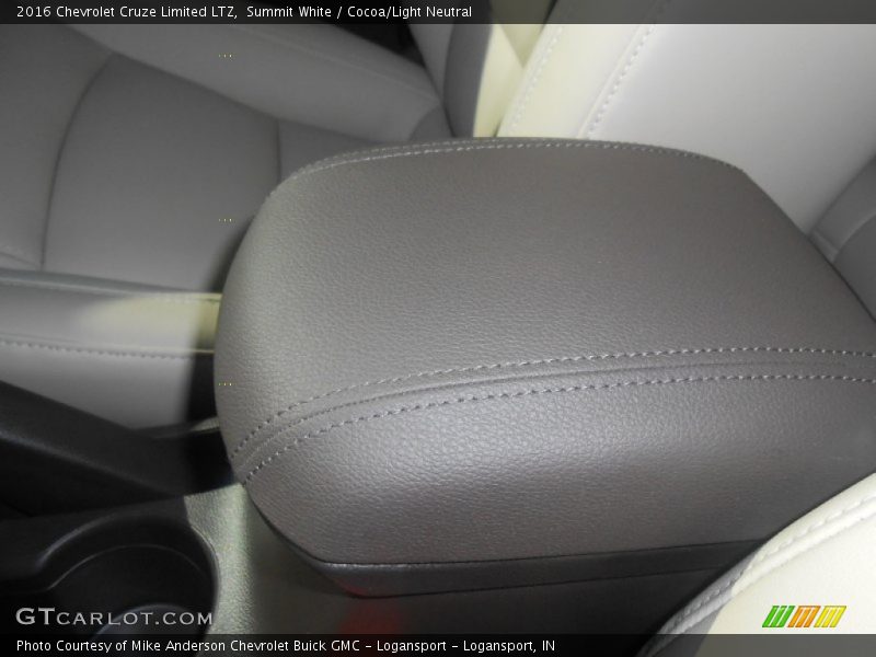 Summit White / Cocoa/Light Neutral 2016 Chevrolet Cruze Limited LTZ