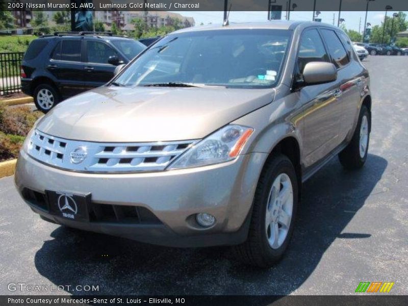 Luminous Gold Metallic / Charcoal 2003 Nissan Murano SL AWD