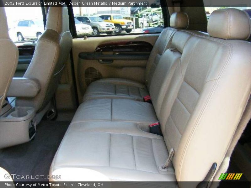 Aspen Green Metallic / Medium Parchment 2003 Ford Excursion Limited 4x4
