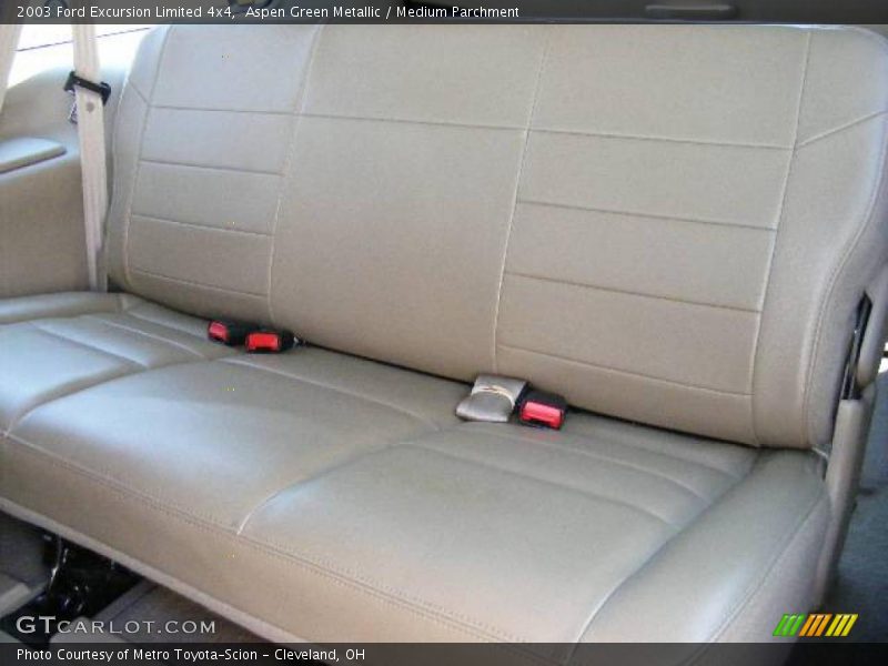 Aspen Green Metallic / Medium Parchment 2003 Ford Excursion Limited 4x4