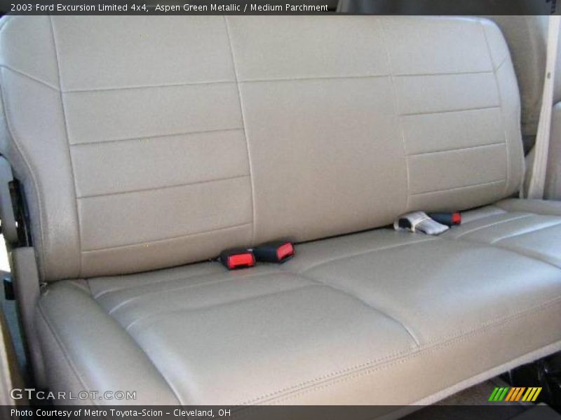 Aspen Green Metallic / Medium Parchment 2003 Ford Excursion Limited 4x4