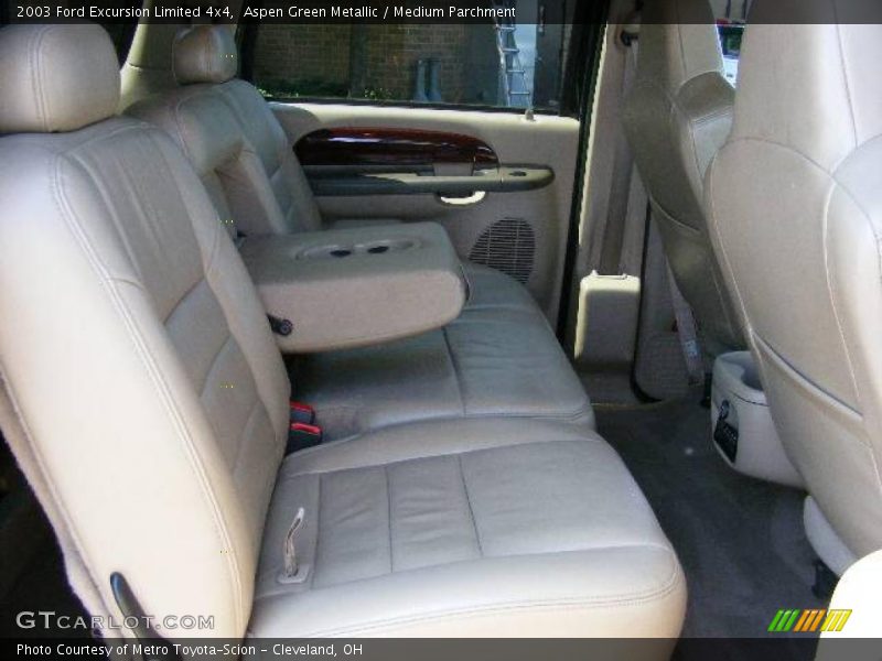 Aspen Green Metallic / Medium Parchment 2003 Ford Excursion Limited 4x4