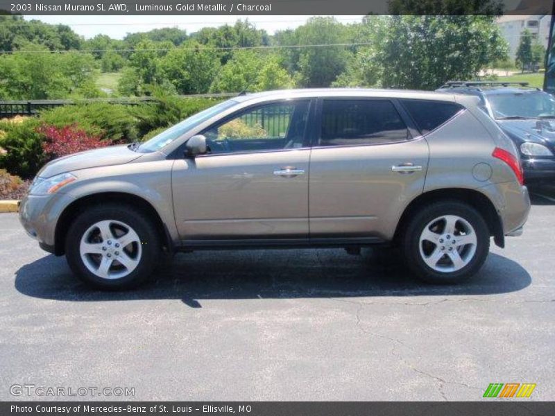 Luminous Gold Metallic / Charcoal 2003 Nissan Murano SL AWD