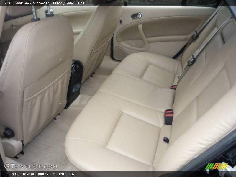 Black / Sand Beige 2005 Saab 9-5 Arc Sedan