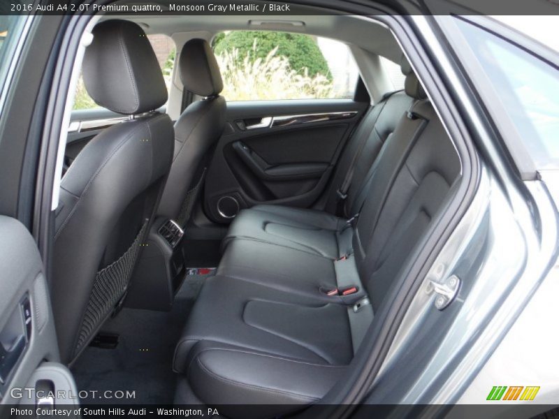 Monsoon Gray Metallic / Black 2016 Audi A4 2.0T Premium quattro