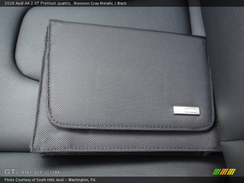 Monsoon Gray Metallic / Black 2016 Audi A4 2.0T Premium quattro