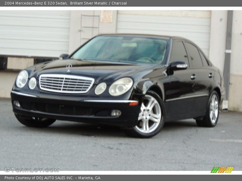 Brilliant Silver Metallic / Charcoal 2004 Mercedes-Benz E 320 Sedan