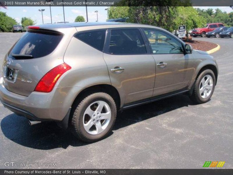 Luminous Gold Metallic / Charcoal 2003 Nissan Murano SL AWD