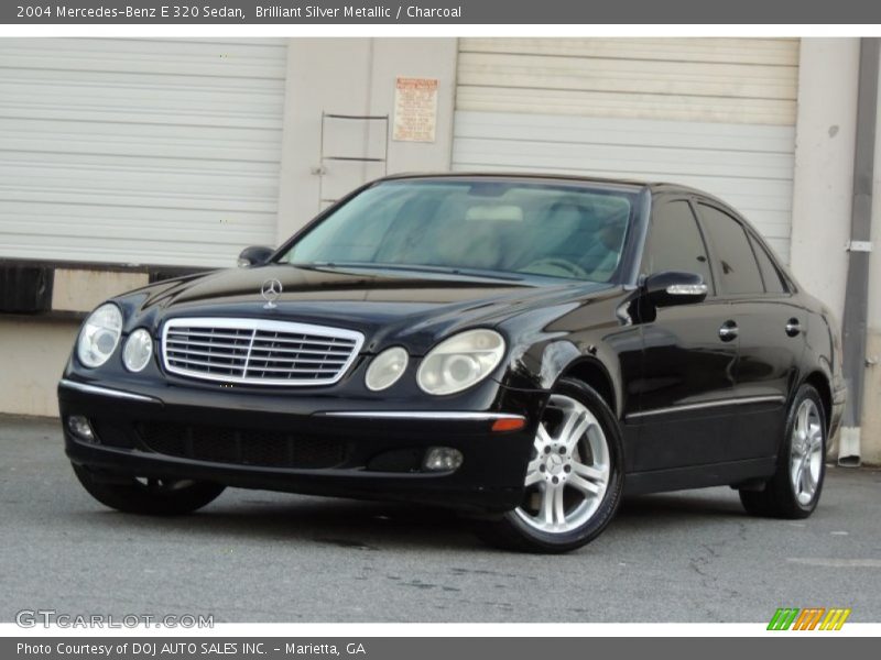 Brilliant Silver Metallic / Charcoal 2004 Mercedes-Benz E 320 Sedan