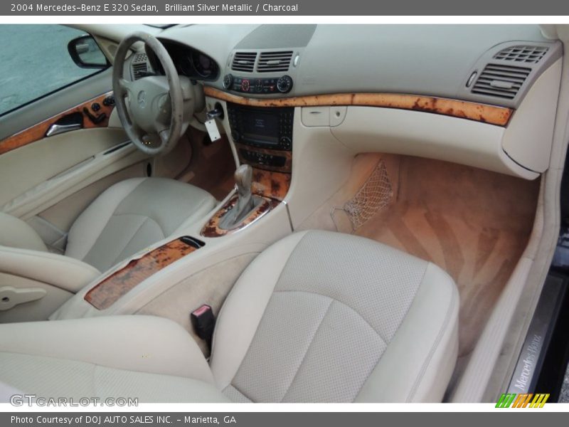 Brilliant Silver Metallic / Charcoal 2004 Mercedes-Benz E 320 Sedan
