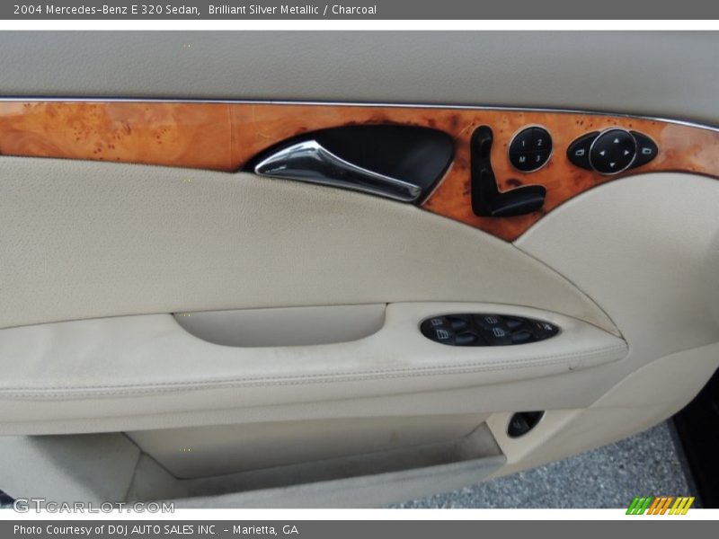 Brilliant Silver Metallic / Charcoal 2004 Mercedes-Benz E 320 Sedan