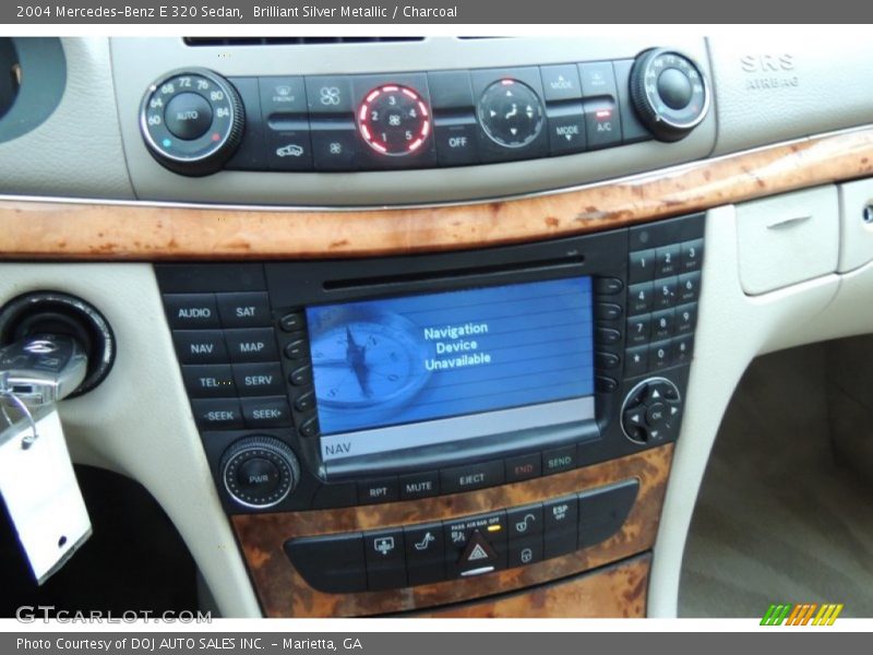 Brilliant Silver Metallic / Charcoal 2004 Mercedes-Benz E 320 Sedan