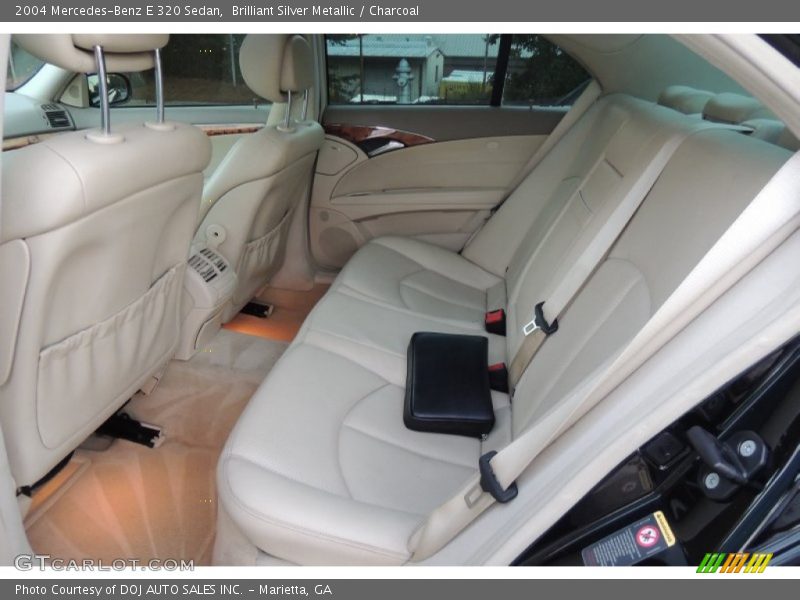 Brilliant Silver Metallic / Charcoal 2004 Mercedes-Benz E 320 Sedan