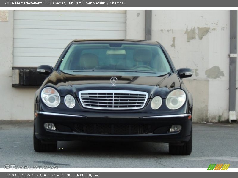 Brilliant Silver Metallic / Charcoal 2004 Mercedes-Benz E 320 Sedan