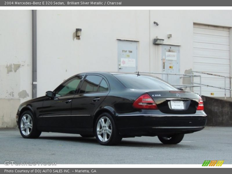 Brilliant Silver Metallic / Charcoal 2004 Mercedes-Benz E 320 Sedan