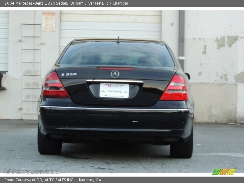 Brilliant Silver Metallic / Charcoal 2004 Mercedes-Benz E 320 Sedan