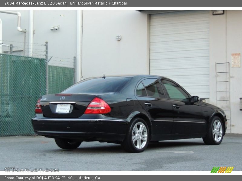 Brilliant Silver Metallic / Charcoal 2004 Mercedes-Benz E 320 Sedan