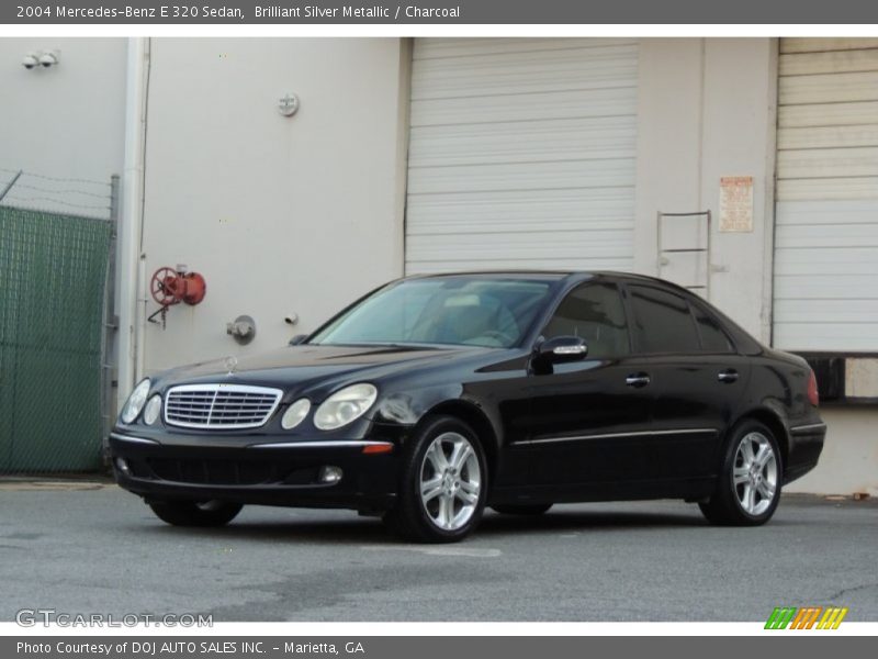 Brilliant Silver Metallic / Charcoal 2004 Mercedes-Benz E 320 Sedan