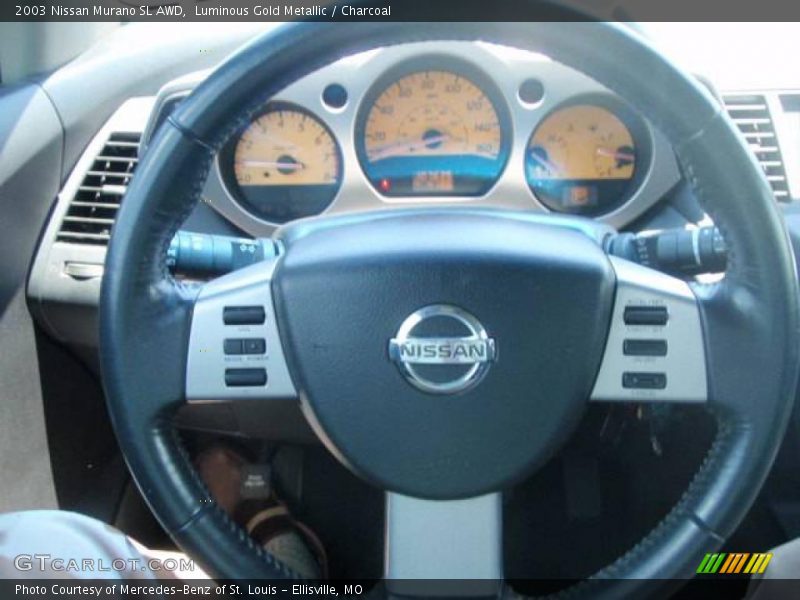 Luminous Gold Metallic / Charcoal 2003 Nissan Murano SL AWD