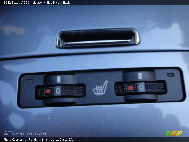 Ultrasonic Blue Mica / Black 2012 Lexus IS 250