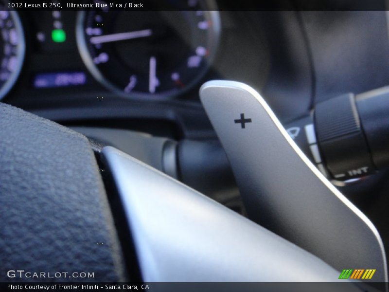 Ultrasonic Blue Mica / Black 2012 Lexus IS 250
