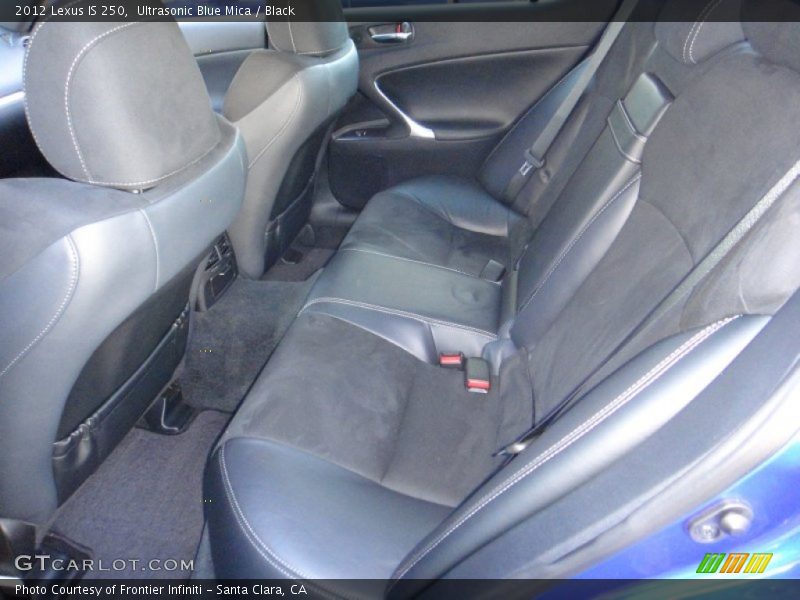 Ultrasonic Blue Mica / Black 2012 Lexus IS 250