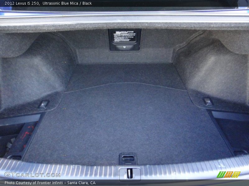Ultrasonic Blue Mica / Black 2012 Lexus IS 250