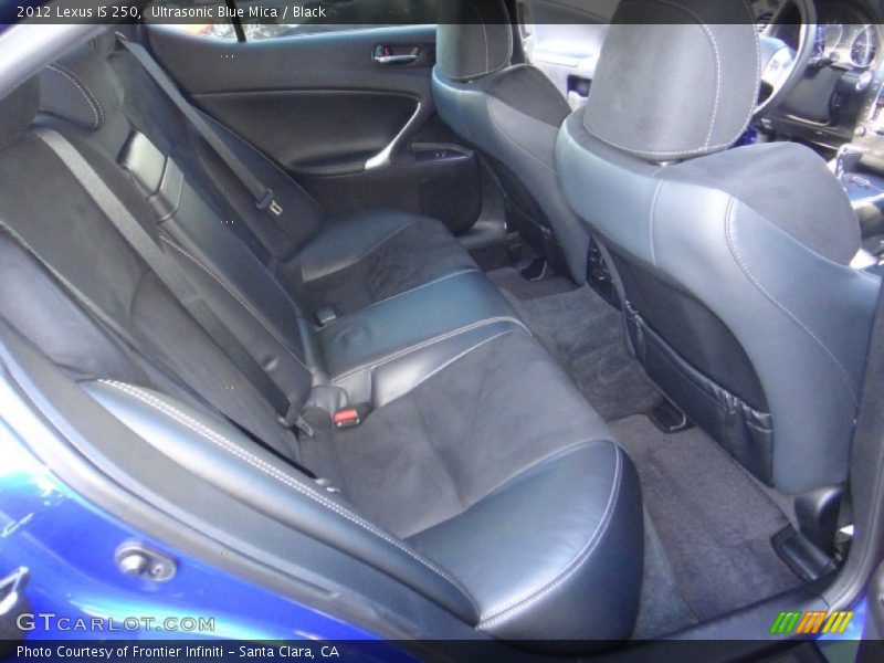 Ultrasonic Blue Mica / Black 2012 Lexus IS 250