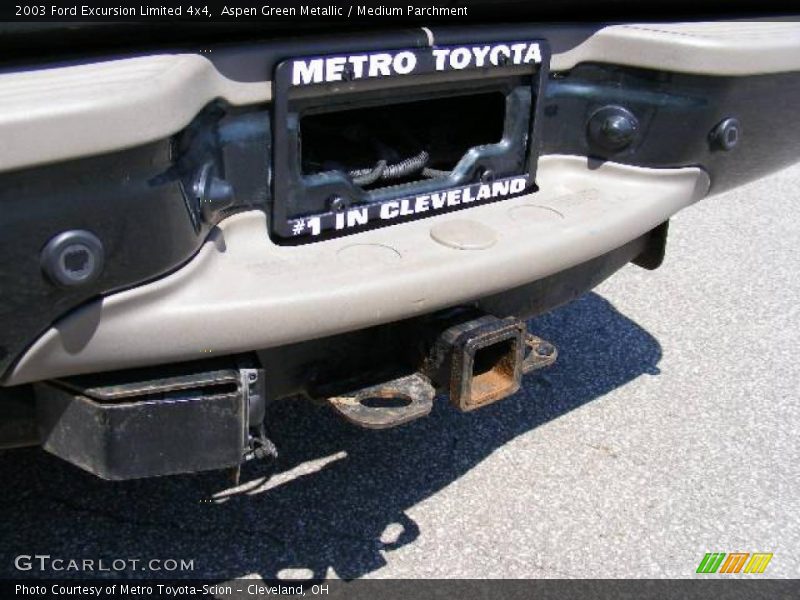 Aspen Green Metallic / Medium Parchment 2003 Ford Excursion Limited 4x4