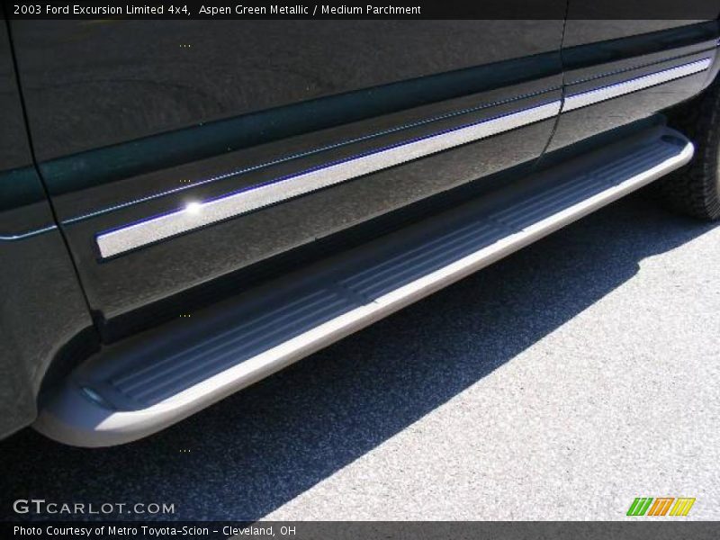 Aspen Green Metallic / Medium Parchment 2003 Ford Excursion Limited 4x4