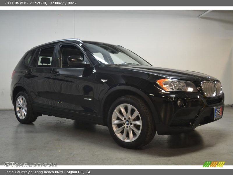 Jet Black / Black 2014 BMW X3 xDrive28i