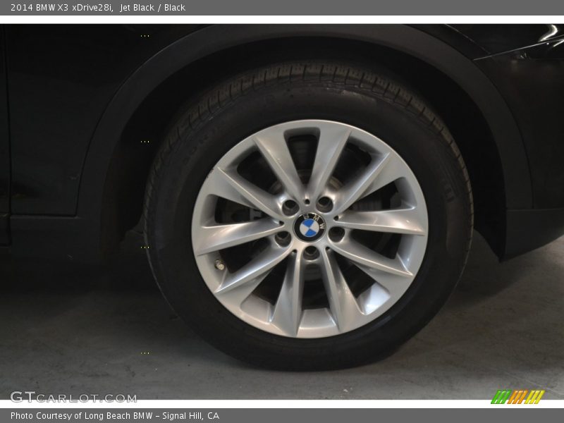 Jet Black / Black 2014 BMW X3 xDrive28i